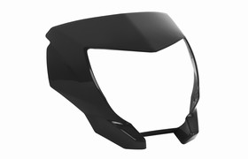 MASCARA CUBRE OPTICA YAMAHA XTZ 250 NEGRO MTC [C80316]